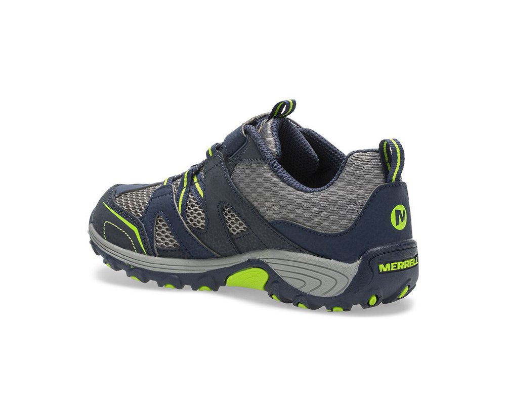 Tenis Criança - Merrell Trail Chaser - Azul Marinho/Verdes - BNR120863